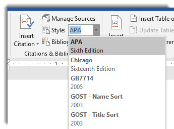 Word: Citations and Bibliography – Office Bytes