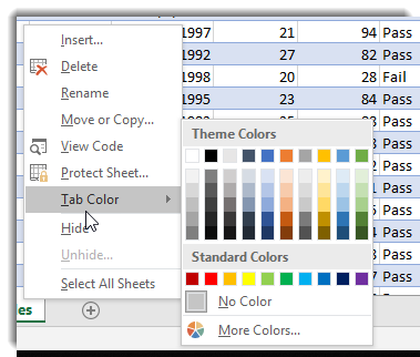 Excel: Organizing Sheets – Office Bytes