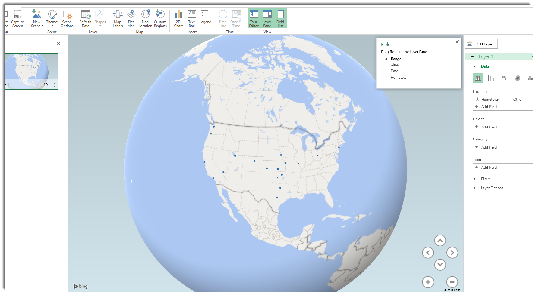 Excel: 3D Maps and Geographic Data – Office Bytes