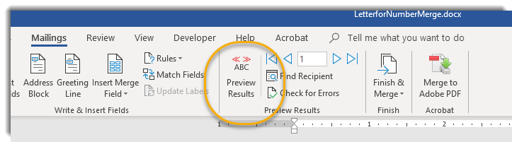 Mail Merge With Tricky Number Formats – Office Bytes