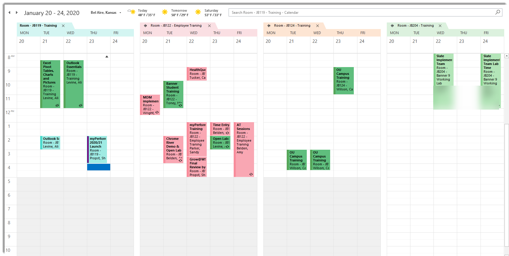 Outlook: Disabling Automatic Schedule View in Calendar – Office Bytes