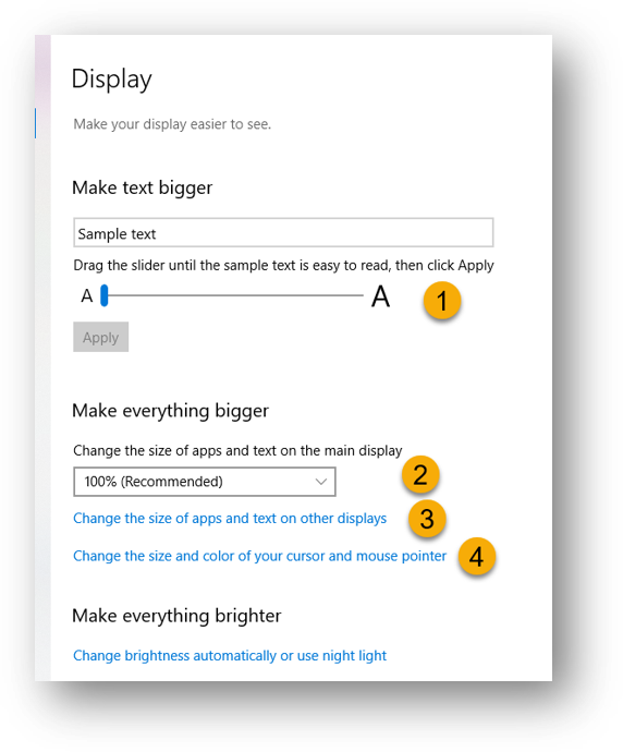 Microsoft Accessibility Tools for Low Vision Office Bytes